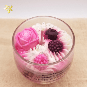 Bougie Verrine <br/> CASSIS ET LITCHI