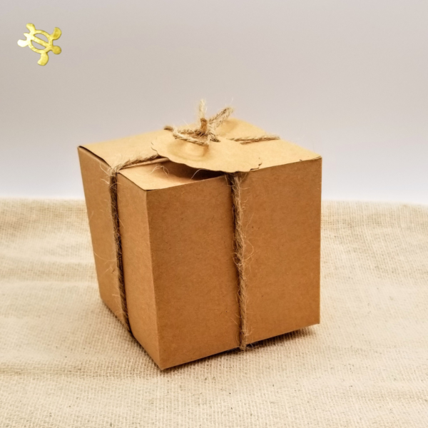 Emballage Cadeau Carton Kraft proposé par Créapoly'S