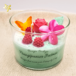 Bougie Verrine <br/> FRANGIPANIER JASMIN