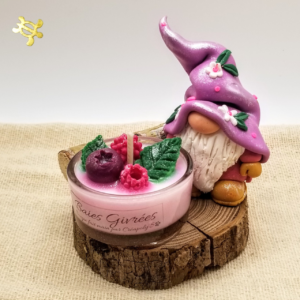 Bougie « Composition » GNOME<br/> BAIES GIVRÉES