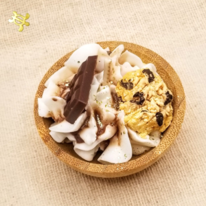 « Mini Bol en Bois »<br/> COOKIES CHOCOLAT