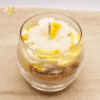 Bougie Verrine VANILLE DES ILES par Créapoly'S
