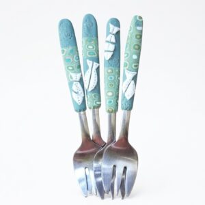 Fourchettes à Huîtres <br/> BLEUES